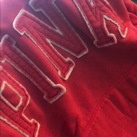 ❌SOLD❌ Coral-colored PINK hoodie - Picture 2 of 4